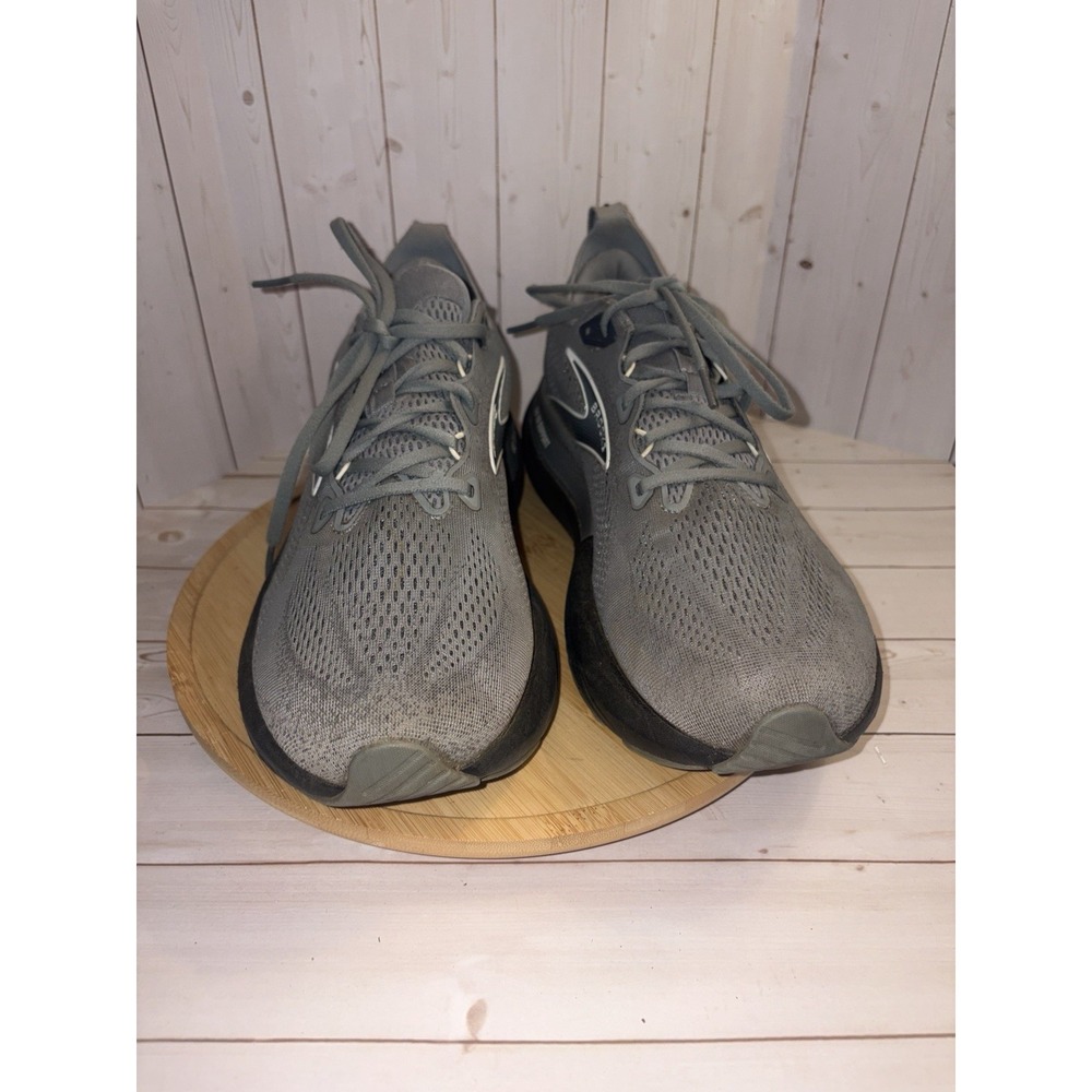 Brooks Mens GLYCERIN 22 GTS Gray Black Running Sneakers US 11.5 - Picture 4 of 10